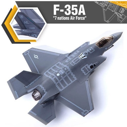 [아카데미]12561-1/72 F-35A 7개국 공군