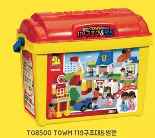 [옥스포드]T08500-TOWN 119구조대&병원(품절)