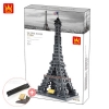▶(WANGE 아키텍처 랜드마크 건축물 레고 호환)프랑스 파리 에펠탑 978pcs (5217)(리무버 포함)