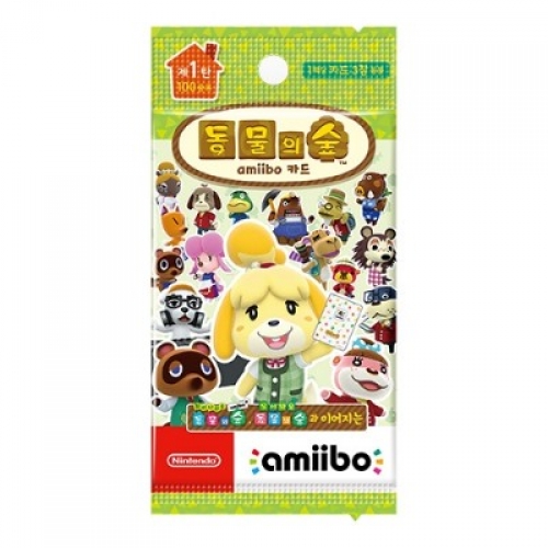 [닌텐도카드]동물의 숲 amiibo 카드 1탄