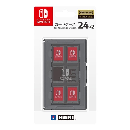 [닌텐도호리]호리 카드 케이스 24+2(블랙) for 닌텐도 Switch