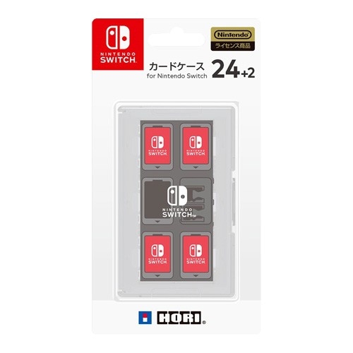 [닌텐도호리]호리 카드 케이스 24+2(화이트) for 닌텐도 Switch